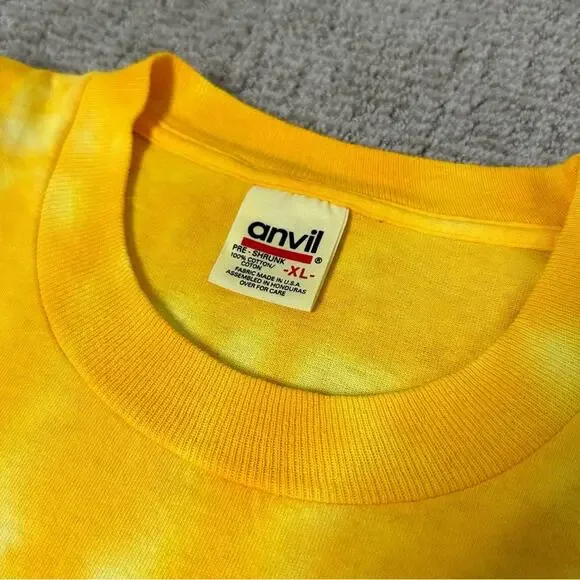 ANVIL Grateful Dead Lithuania Basketball Vintage Olympic Men's Shirt Size XL - Picture 6 of 6